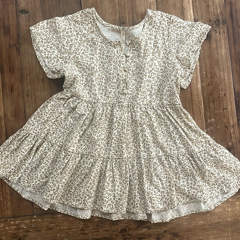Rylee + Cru adorable button down dress
